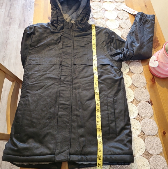 Cat & Jack - Kids' Playground Parka Jacket - Black - Picture 11 of 16